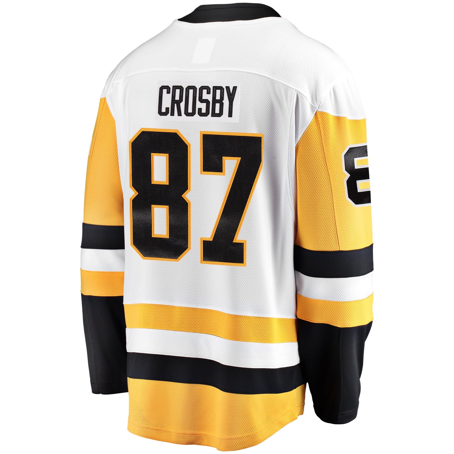 Sidney Crosby Pittsburgh Penguins Fanatics Branded Captain Away Premier Breakaway Player Jersey - White