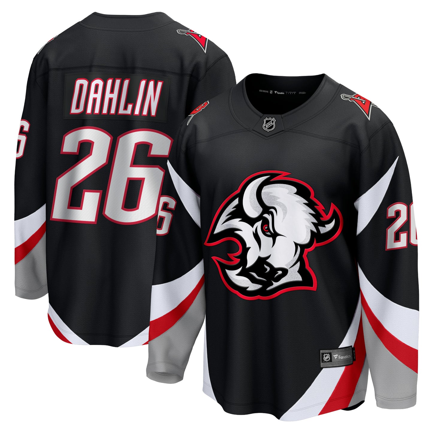 Rasmus Dahlin Buffalo Sabres Fanatics Branded Alternate Premier Breakaway Player Jersey - Black