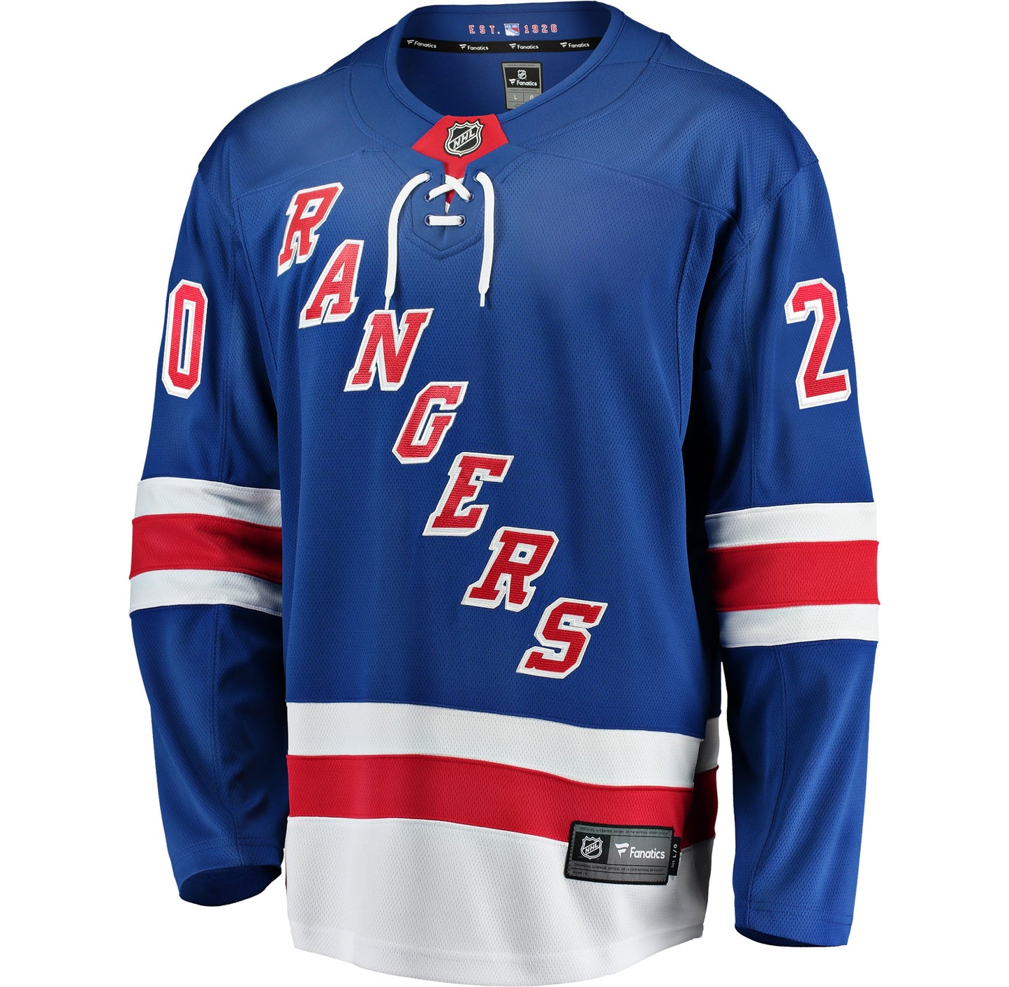 Chris Kreider New York Rangers Fanatics Branded Home Breakaway Player Jersey - Blue