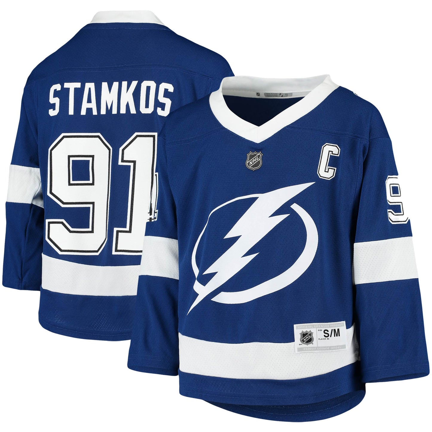 Steven Stamkos Tampa Bay Lightning Youth Home Replica Player Jersey - Blue