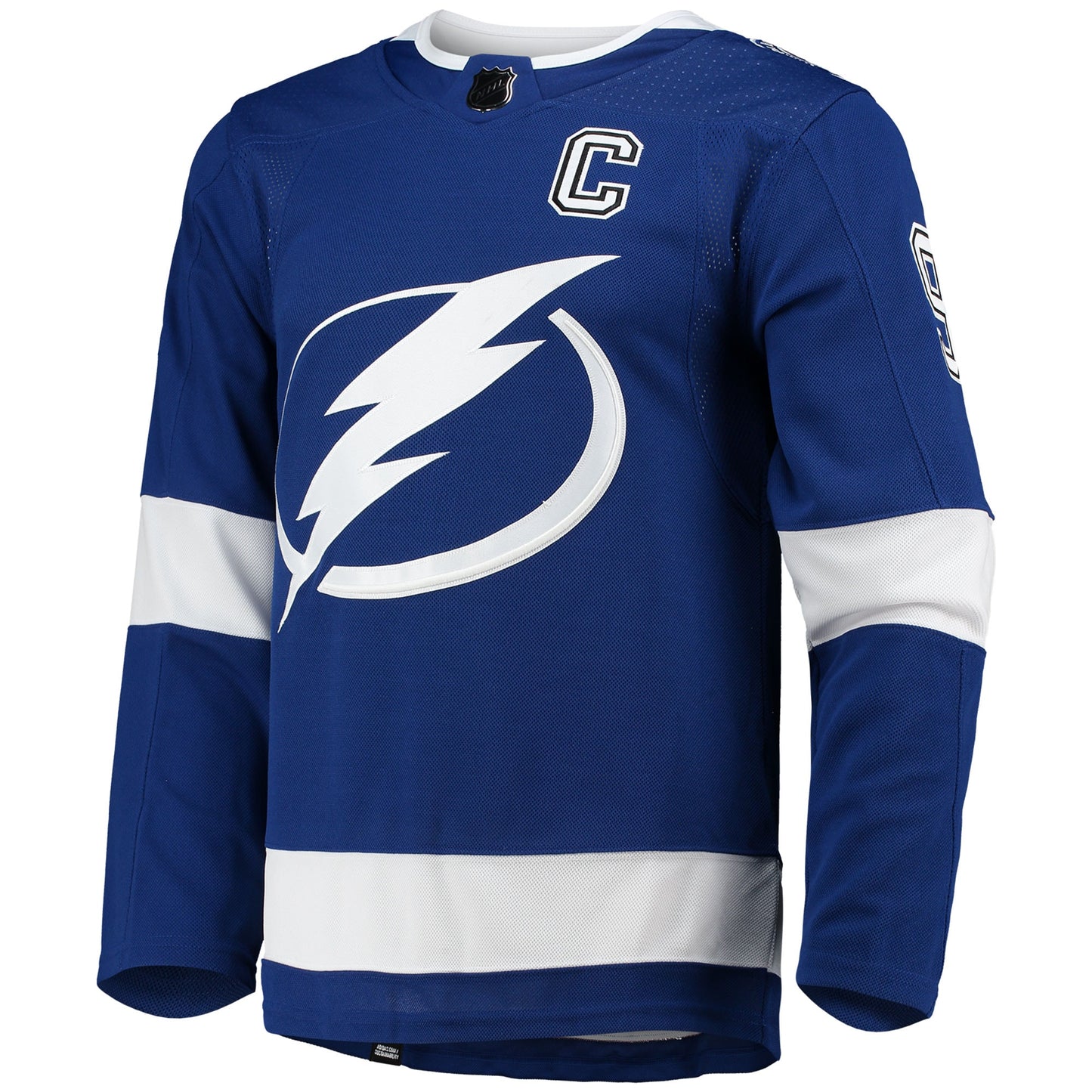 Steven Stamkos Tampa Bay Lightning adidas Home Captain Patch Primegreen Authentic Pro Player Jersey - Blue